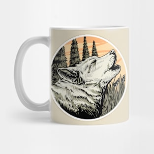 Raw Wolf Mug